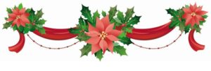 Poinsetta Garland